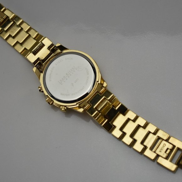 Joan Rivers Men Watch Classics Collection Gold Tone - Picture 8 of 8